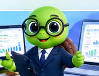 Mascot MONQURO untuk Business Finance